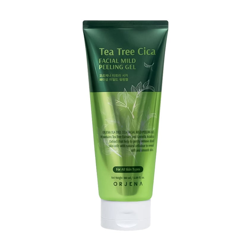 Пілінг-гель для обличчя ORJENA Tea Tree Cica Facial Mild Peeling Gel, 180 мл