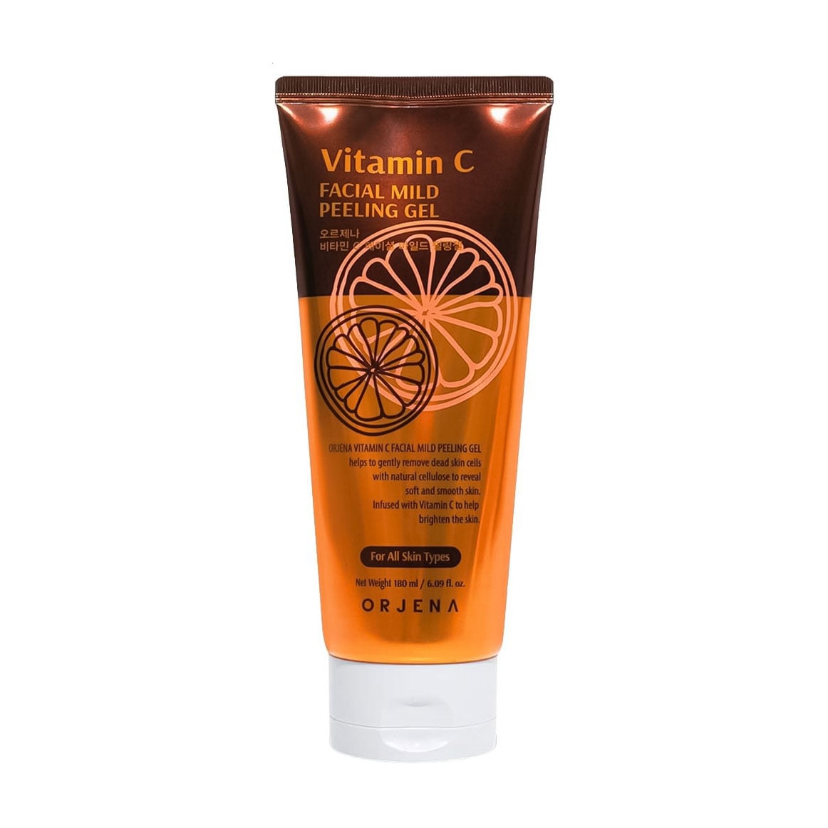 Пілінг-гель для обличчя ORJENA Vitamin C Facial Mild Peeling Gel, 180 мл